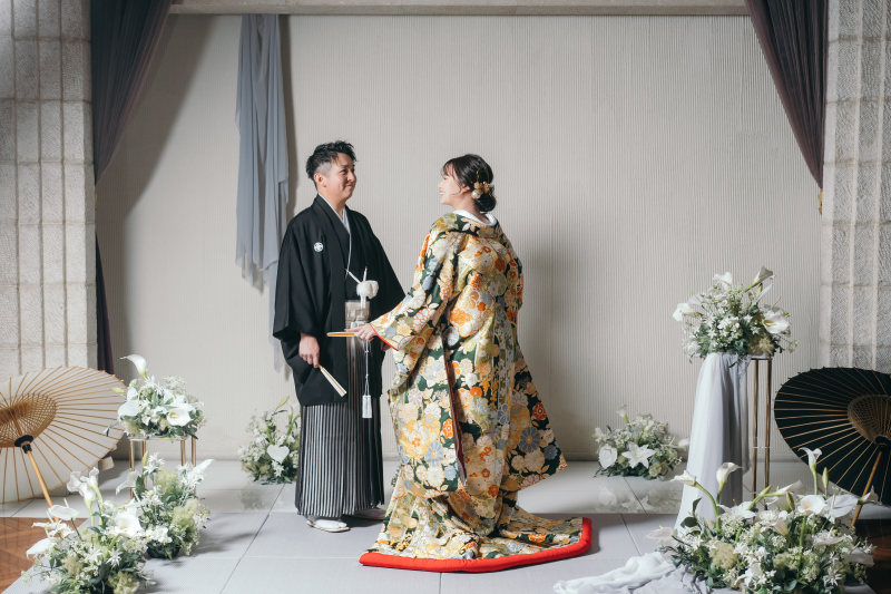 和装が映えるショット