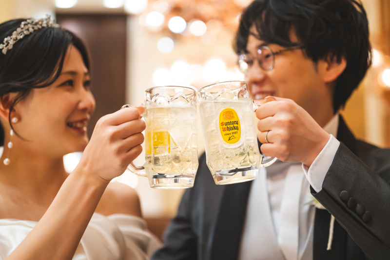 おふたりの大好きなものを詰め込んで