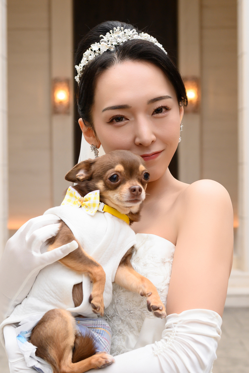 愛犬との記念ショット