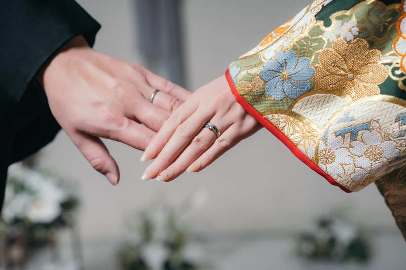 お手元ショット