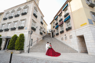 カラードレス撮影