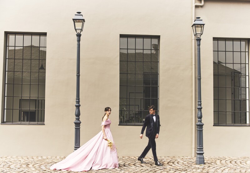 覚王山ル・アンジェ教会_ウエディングドレスが豊富