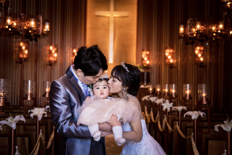 覚王山ル・アンジェ教会_マタニティ用ドレスがある