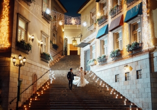 キャンドルデコレーション×イルミネーションフォト