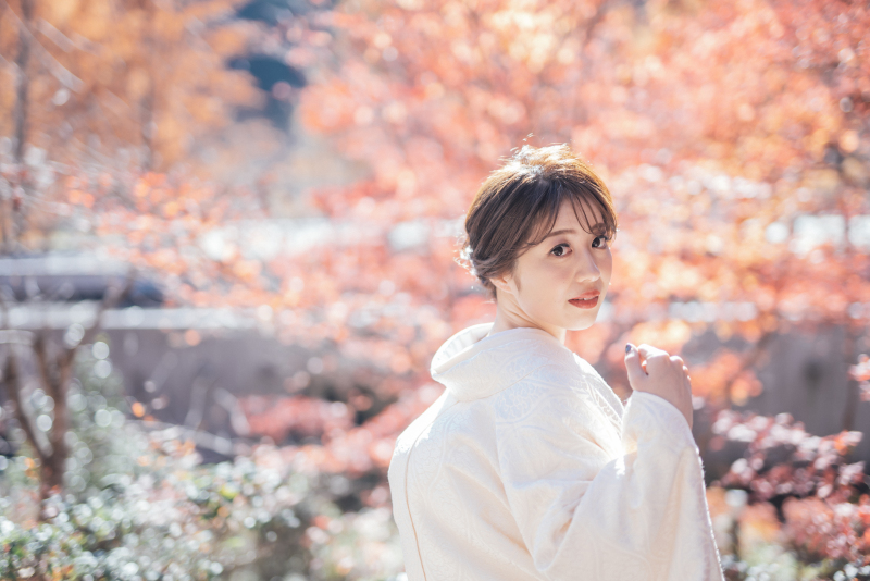 ウエディング＆和装撮影もOK