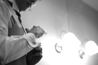 新郎様ヘアセット