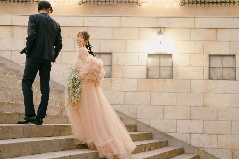 覚王山ル・アンジェ教会_夜景で撮影できる