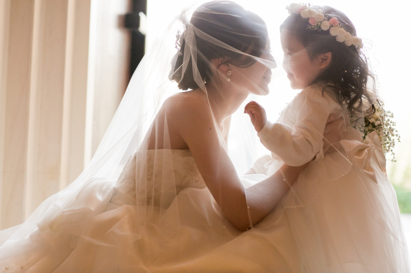 覚王山ル・アンジェ教会_マタニティ用ドレスがある