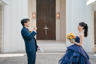 覚王山ル・アンジェ教会_カラードレス