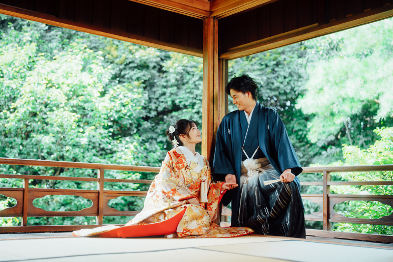 建物を活かした撮影シーン