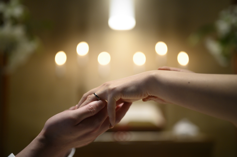 おふたりが写っていないお写真も得意としております‼