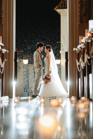 撮影しながらおふたりの希望イメージをお伺いさせていただきます‼