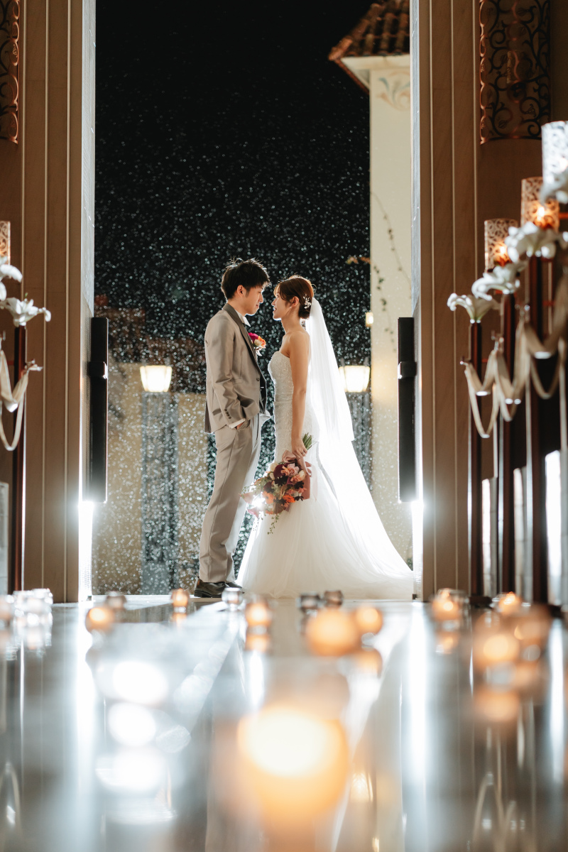 撮影しながらおふたりの希望イメージをお伺いさせていただきます‼