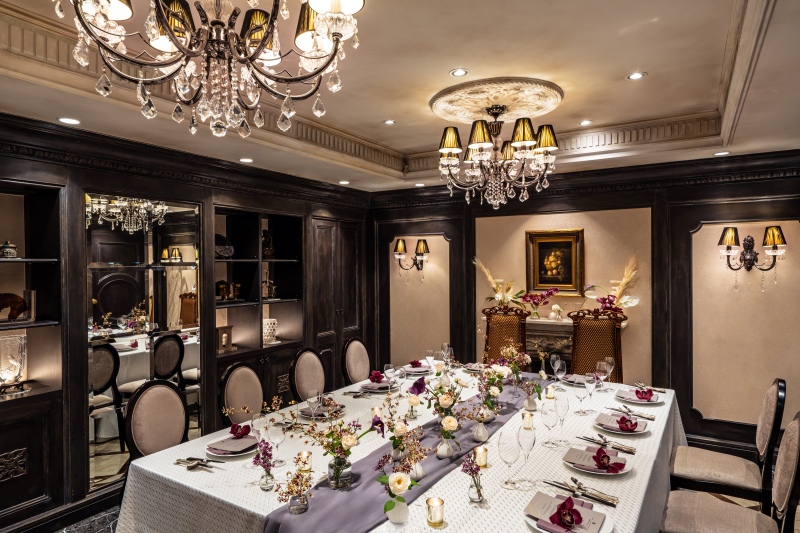 当館人気!【フォト+会食】おふたりでのお食事付♪ 館内ドレス撮影プラン