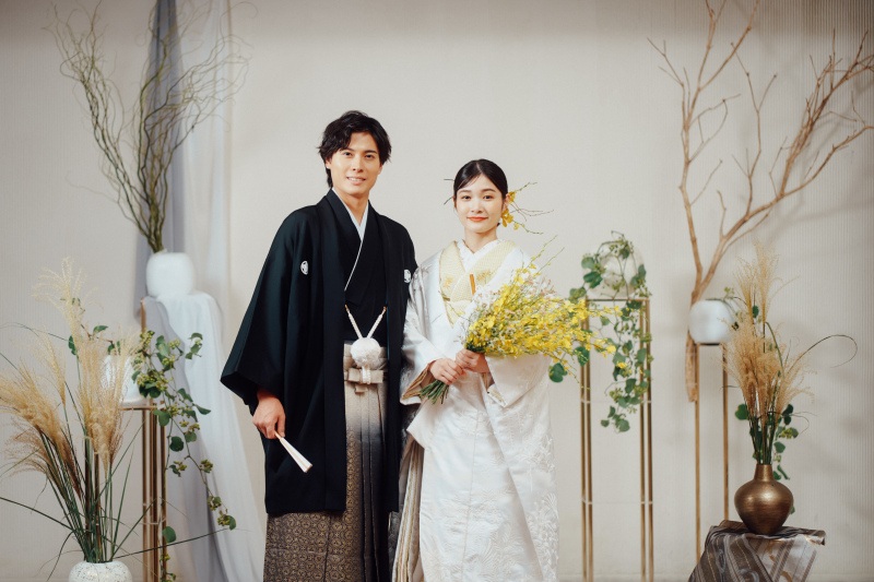 【先着5組】館内和装と洋装フォトが叶う!お得なフォトウエディング2着プラン