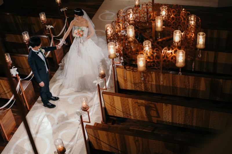 洋装お得プラン！【26年3月迄・先着2組】憧れの大階段＆独立型チャペルでの上質洋装フォトウエディングプラン