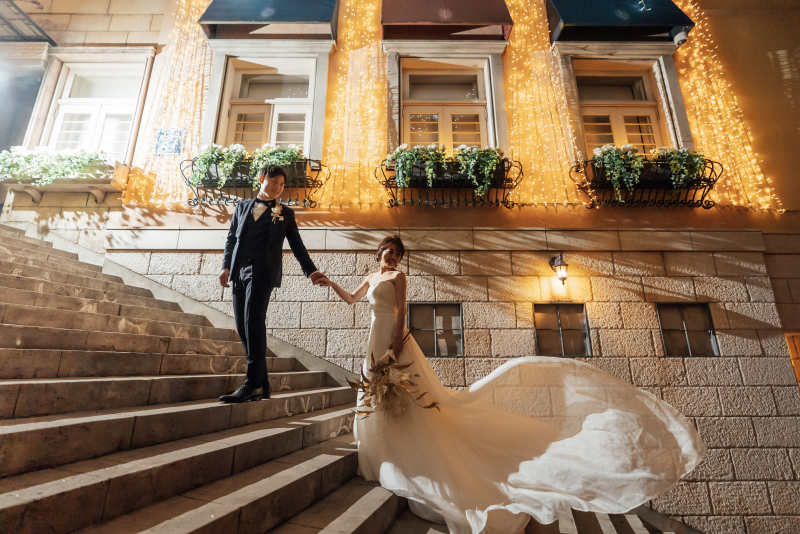 当館人気!【フォト+会食】おふたりでのお食事付♪ 館内ドレス撮影プラン