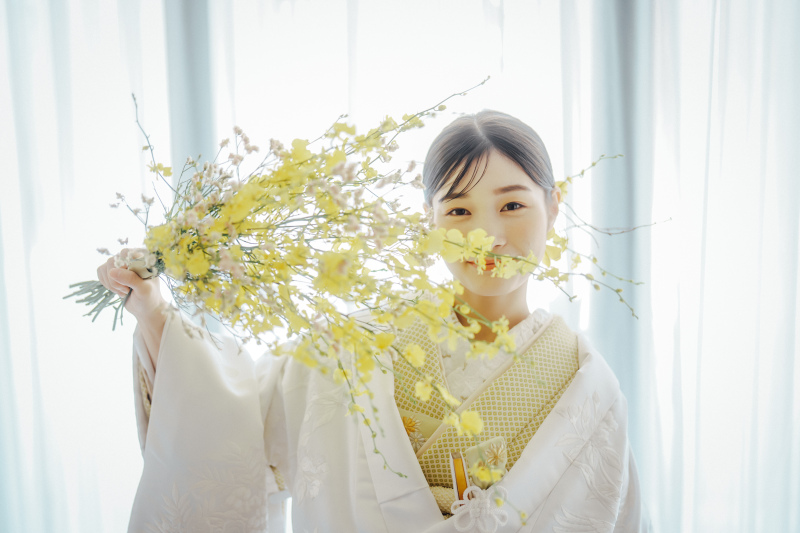 当館人気!【フォト+会食】おふたりでのお食事付♪ 館内和装撮影プラン