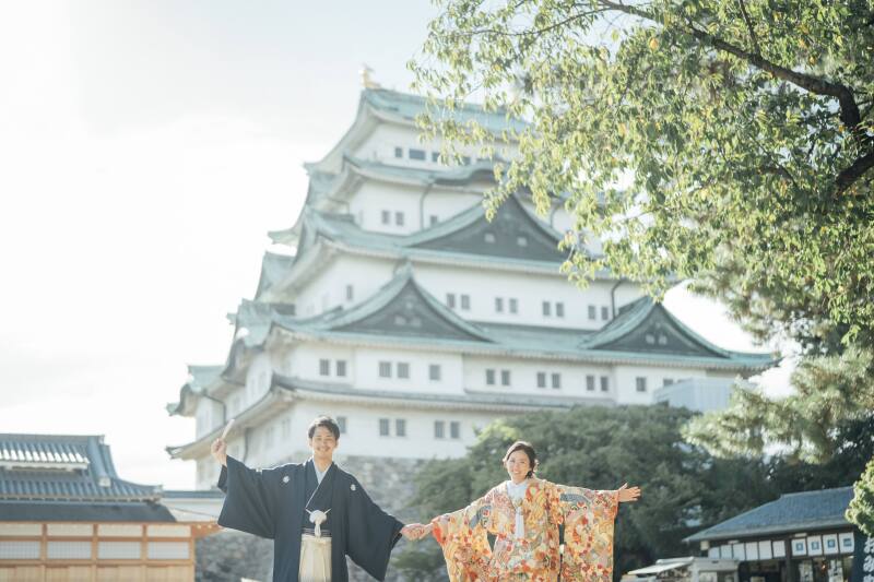【名古屋城】和装ロケーションフォトプラン