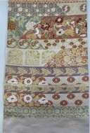 川島織物　錦綾段文（本袋帯）