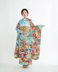 水色彩り祝花づくし