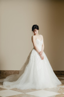 限定プランウエディングドレス③