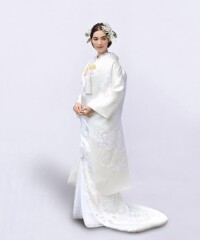 手刺繍　風雅花鼓