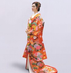 朱赤　吉祥檜扇の舞