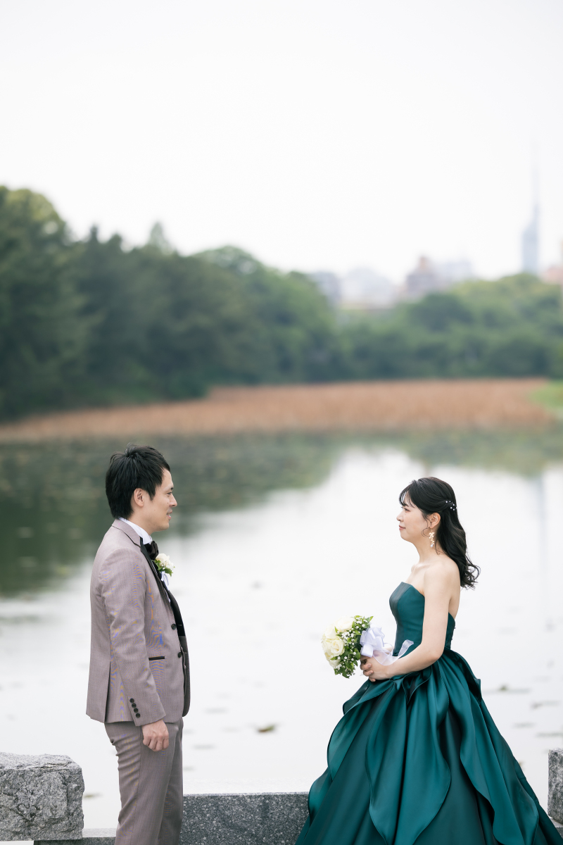 カラードレスでフォトウエディング♪