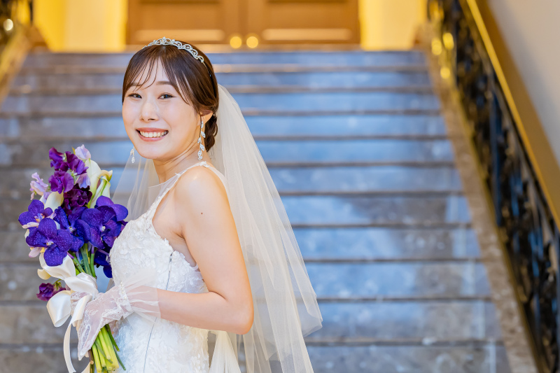 笑顔の素敵な新婦様