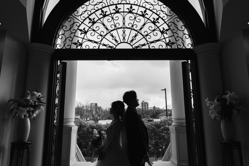 シルエット写真も記憶に残して