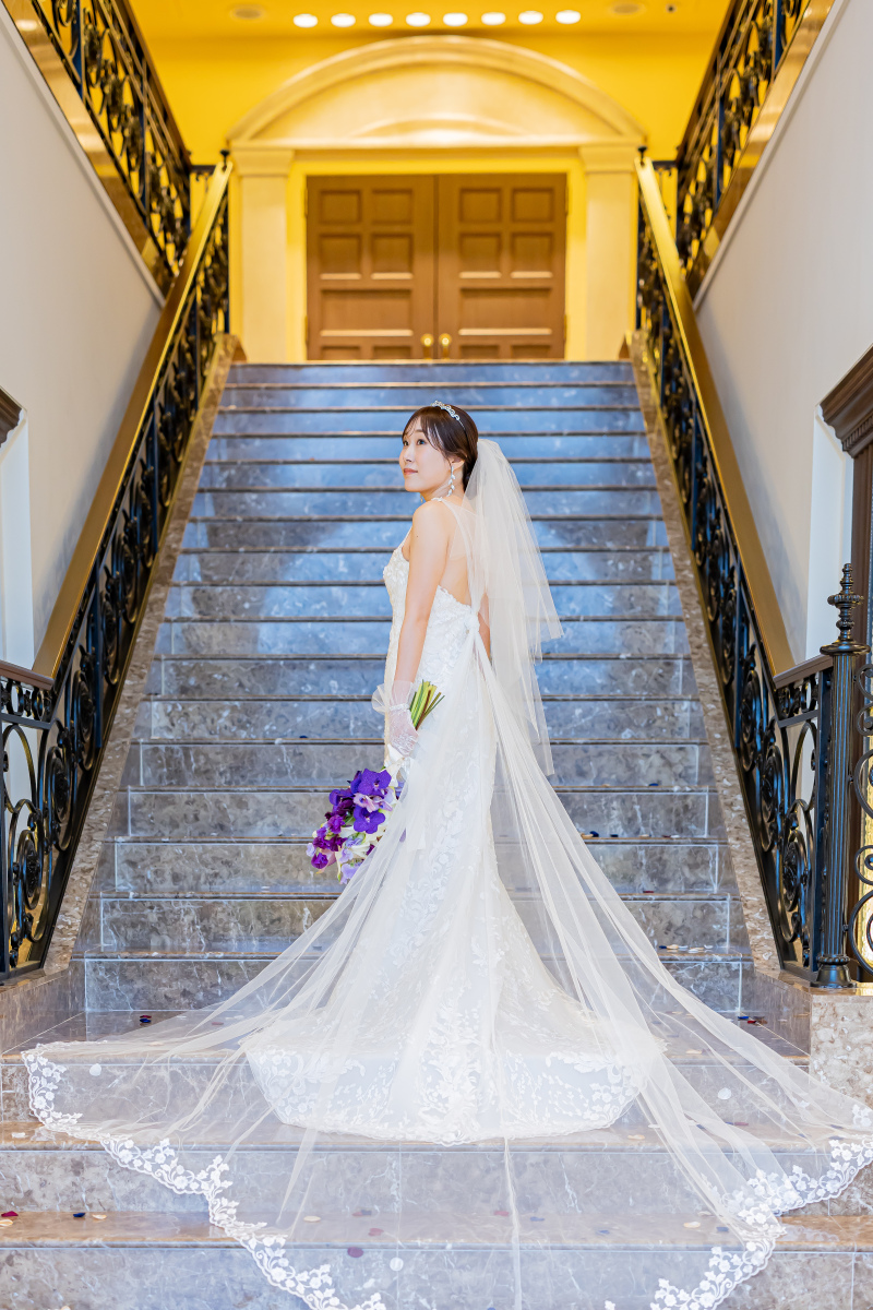 新婦様のバックショット