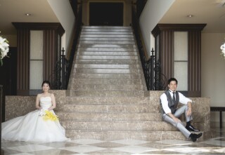 結婚式に向けておふたりだけでの撮影時間