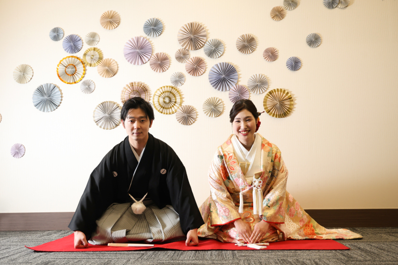 館内スタジオでの撮影