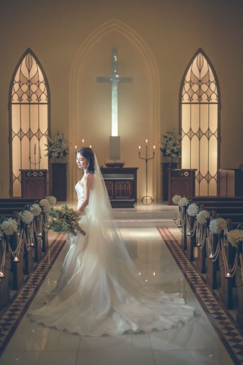 花嫁様のソロショット