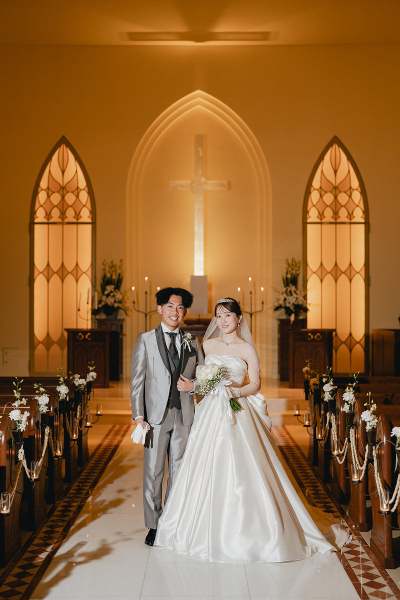 チャペルでの1枚