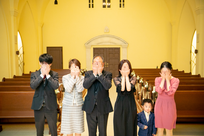 おふたりの入場までもう少し