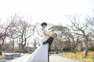 舞鶴公園の自然に囲まれて