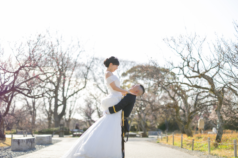 舞鶴公園の自然に囲まれて