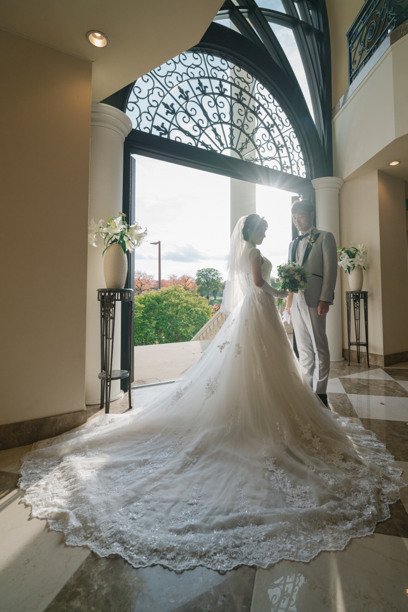 衣裳姿での初のご対面