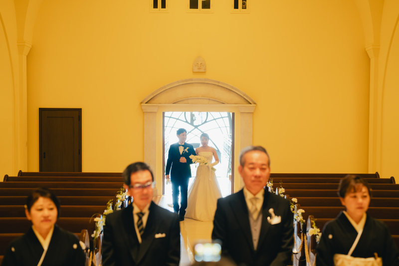 晴れ姿を一番に見ていただく、特別なお時間