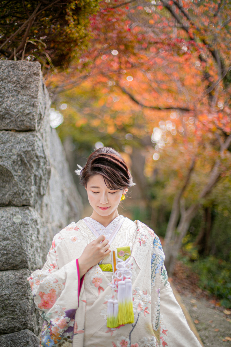 花嫁様の和装ソロショット