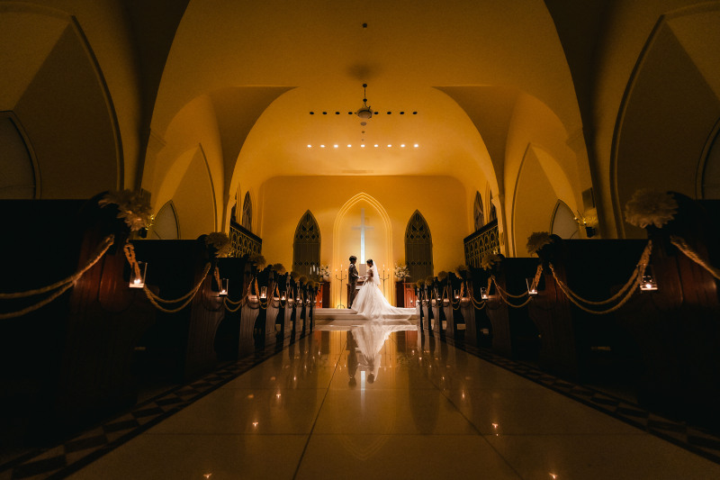 幻想的なチャペルで♩