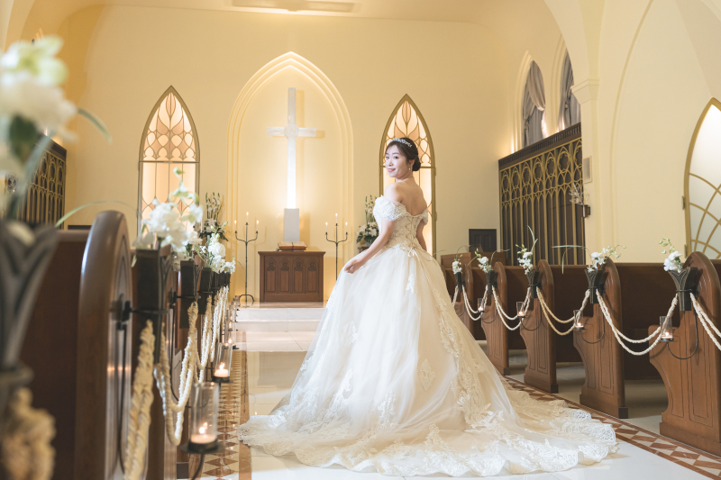 本格チャペルでの撮影