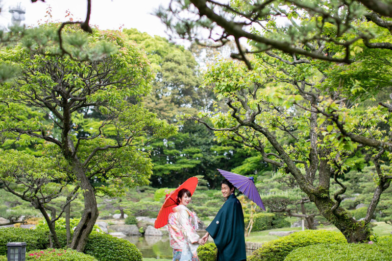 大濠公園での振り向きショット