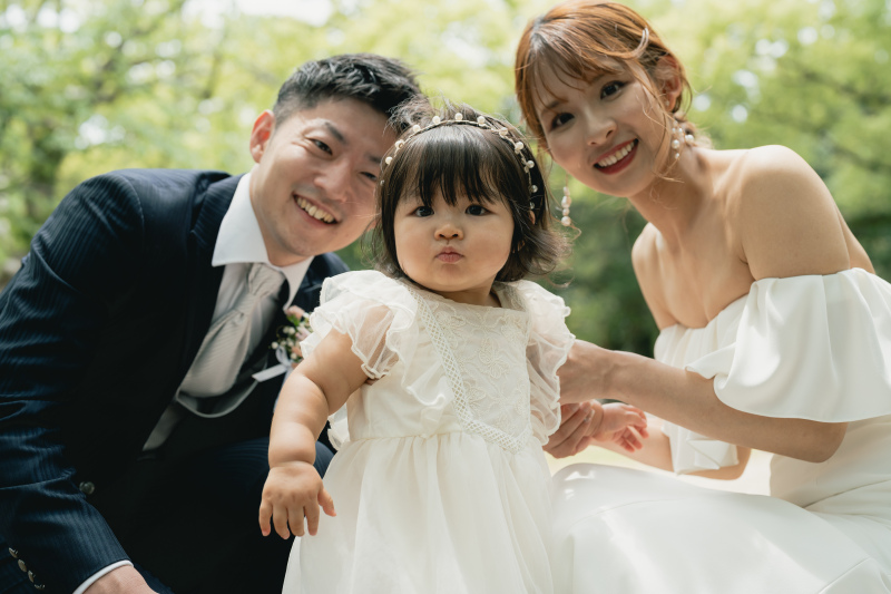 3ショットで撮影結びです!