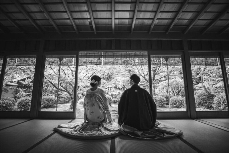 モノクロで洗練された印象に