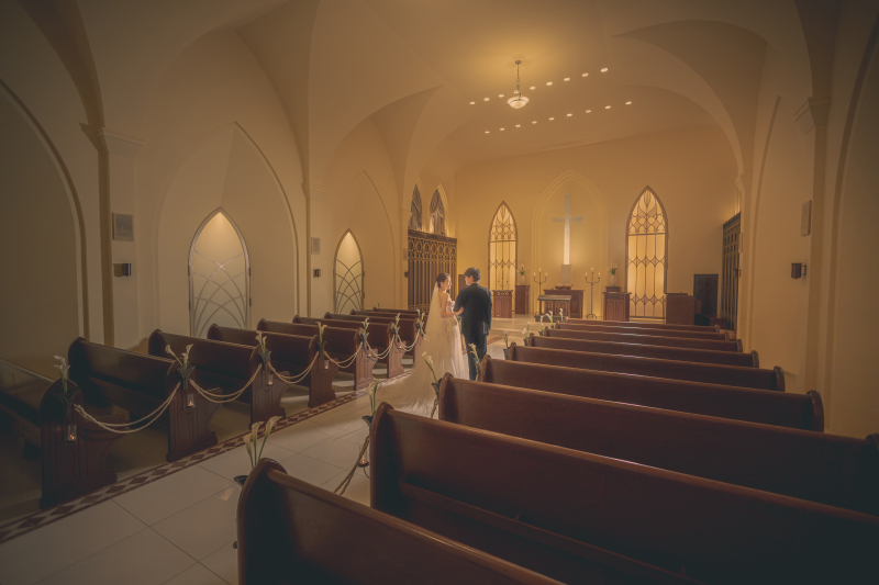 夫婦が「改めて愛を誓い合う」セレモニー