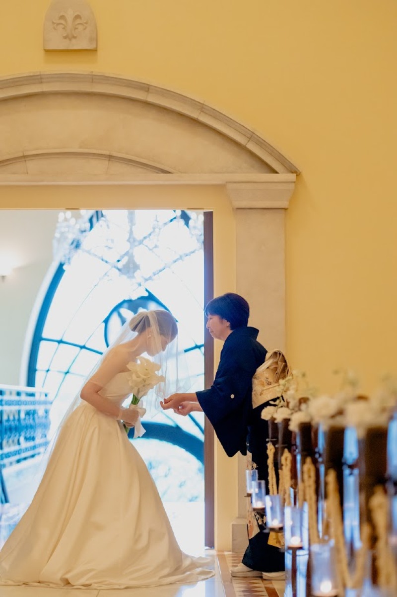 赤坂ル・アンジェ教会_両親の衣装がある