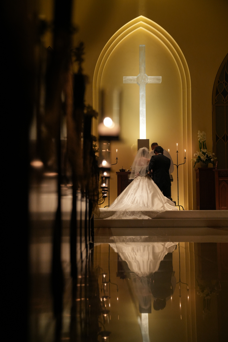 結婚式さながらの演出も可能！